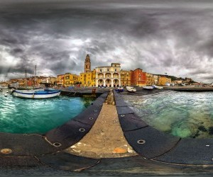 Fisheye Panoramic Photography wallpaper