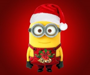 christmas minion wallpaper