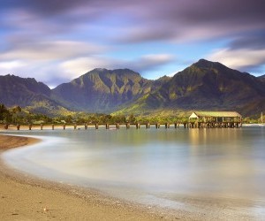 hanalei beach wallpaper