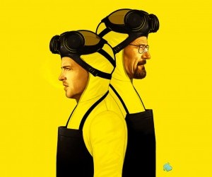 Breaking Bad Cooking Suits wallpaper