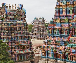 Colorful Temples in India wallpaper