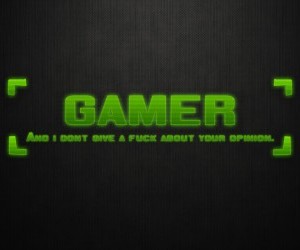 Gamer wallpaper