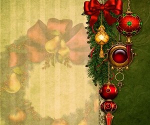 christmas decoration wallpaper