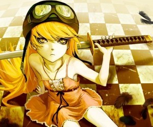 Shinobu Oshino - Bakemonogatari wallpaper