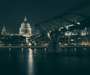 St Paul's Millennium Bridge wallpaper