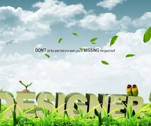 Designer wallpaper