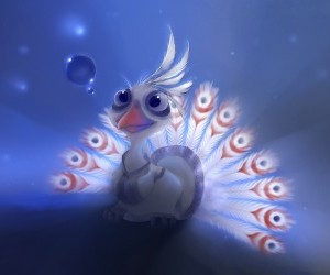 lord shen peacock wallpaper