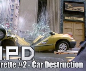 R.I.P.D. Car destruction wallpaper