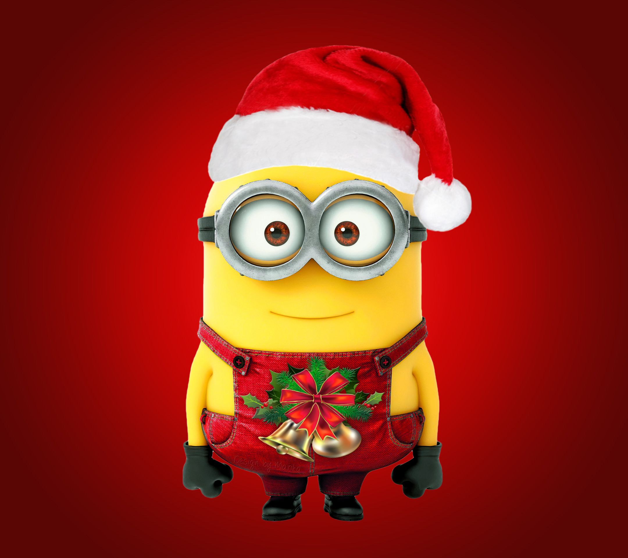 christmas minion wallpaper download