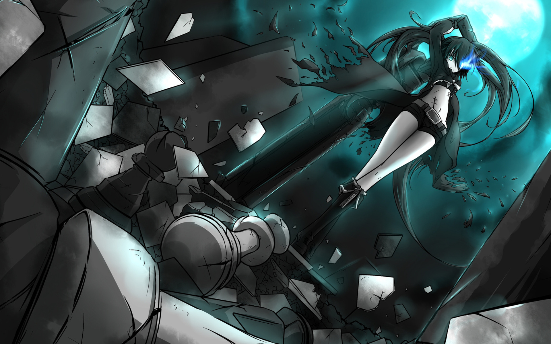 Black Rock Shooter wallpaper download