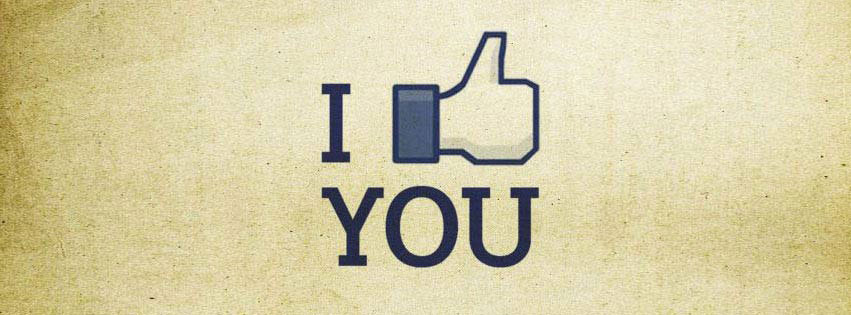 I like you Facebook Cover wallpaper download