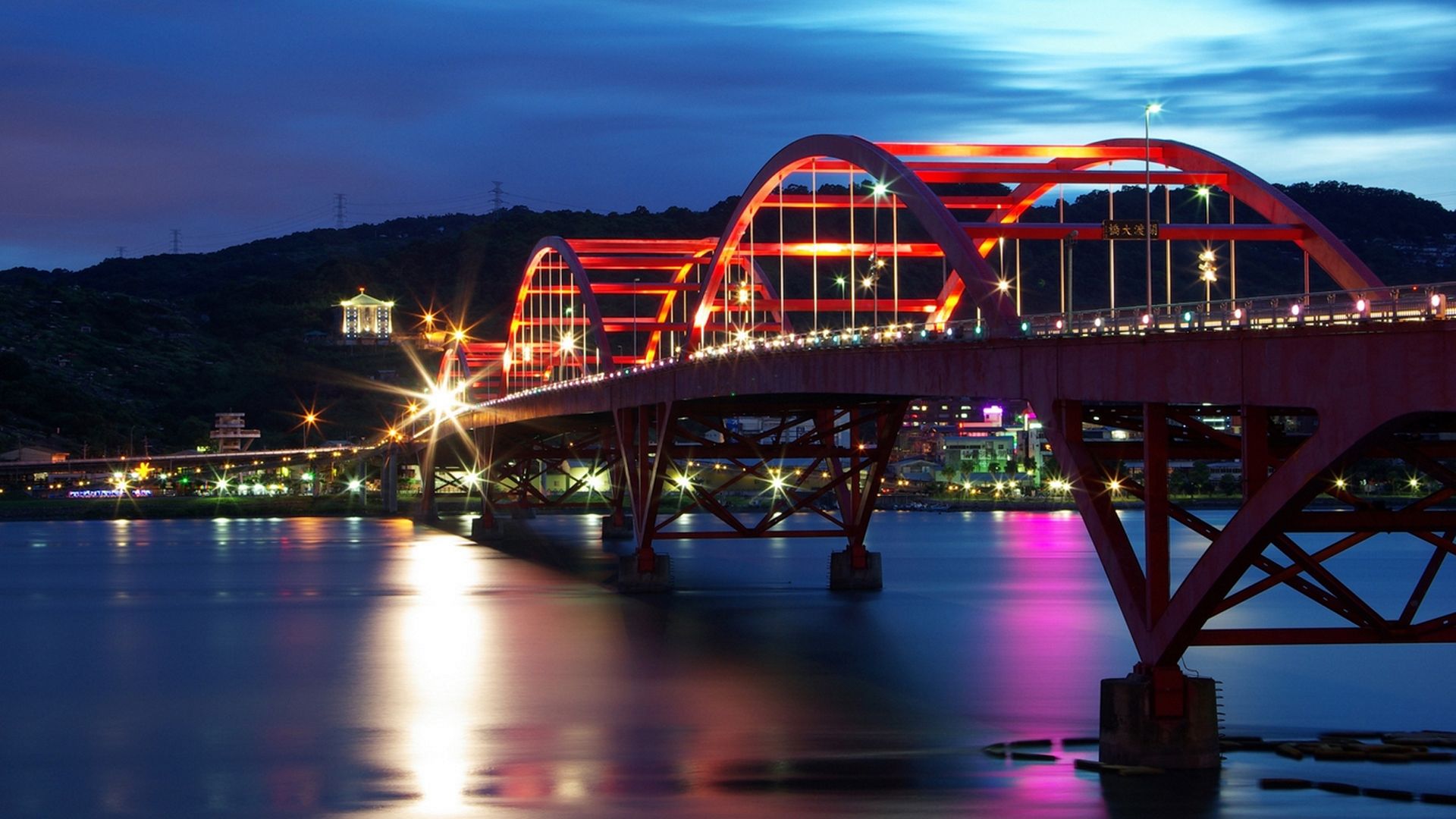 Guandu Bridge Taiwan wallpaper download