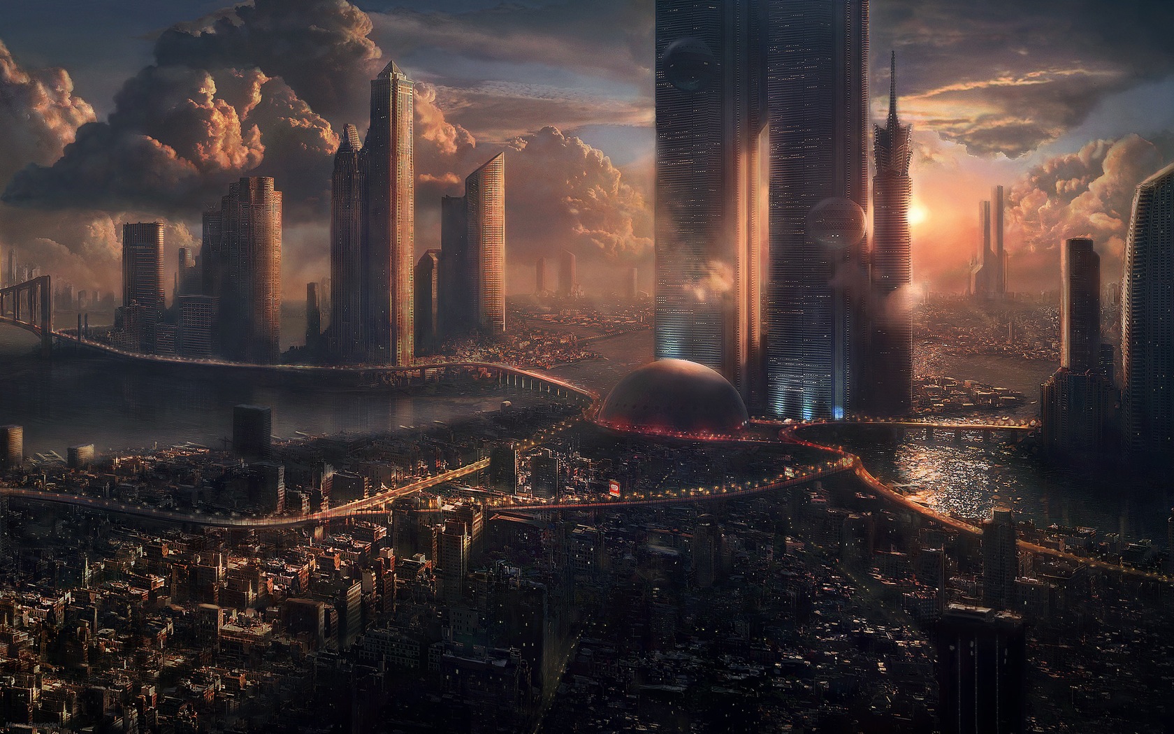 city future wallpaper download