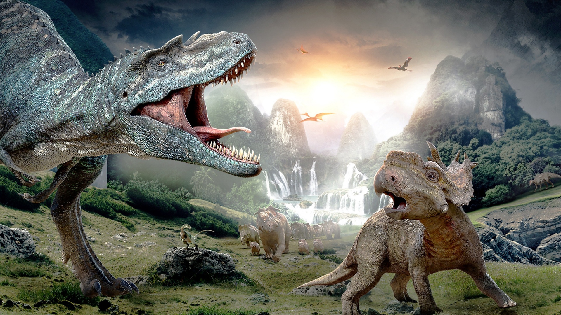 walking with dinosaurs 3D wallpaper download