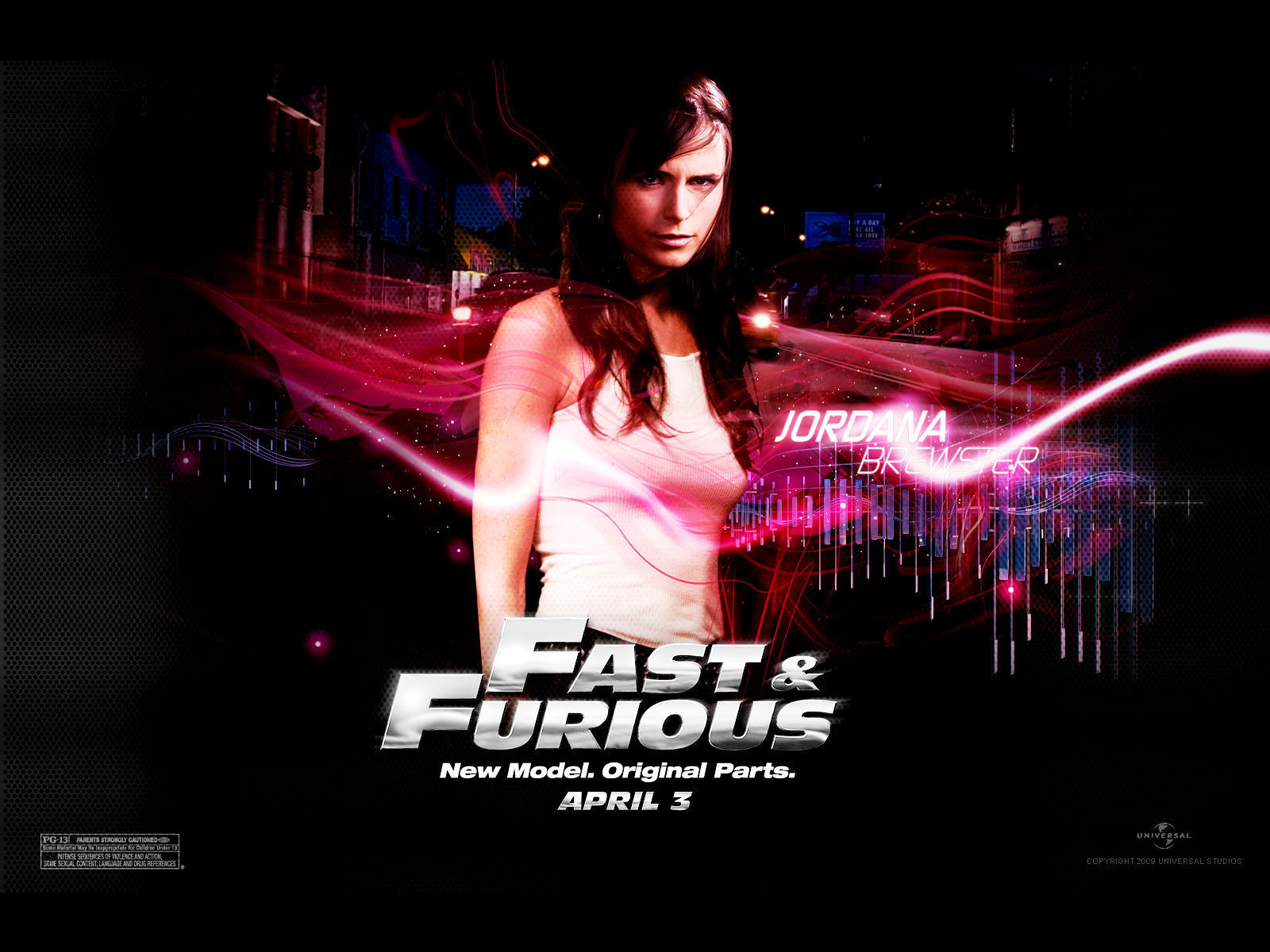 Jordana Brewster in Fast and Furious 6 wallpaper download