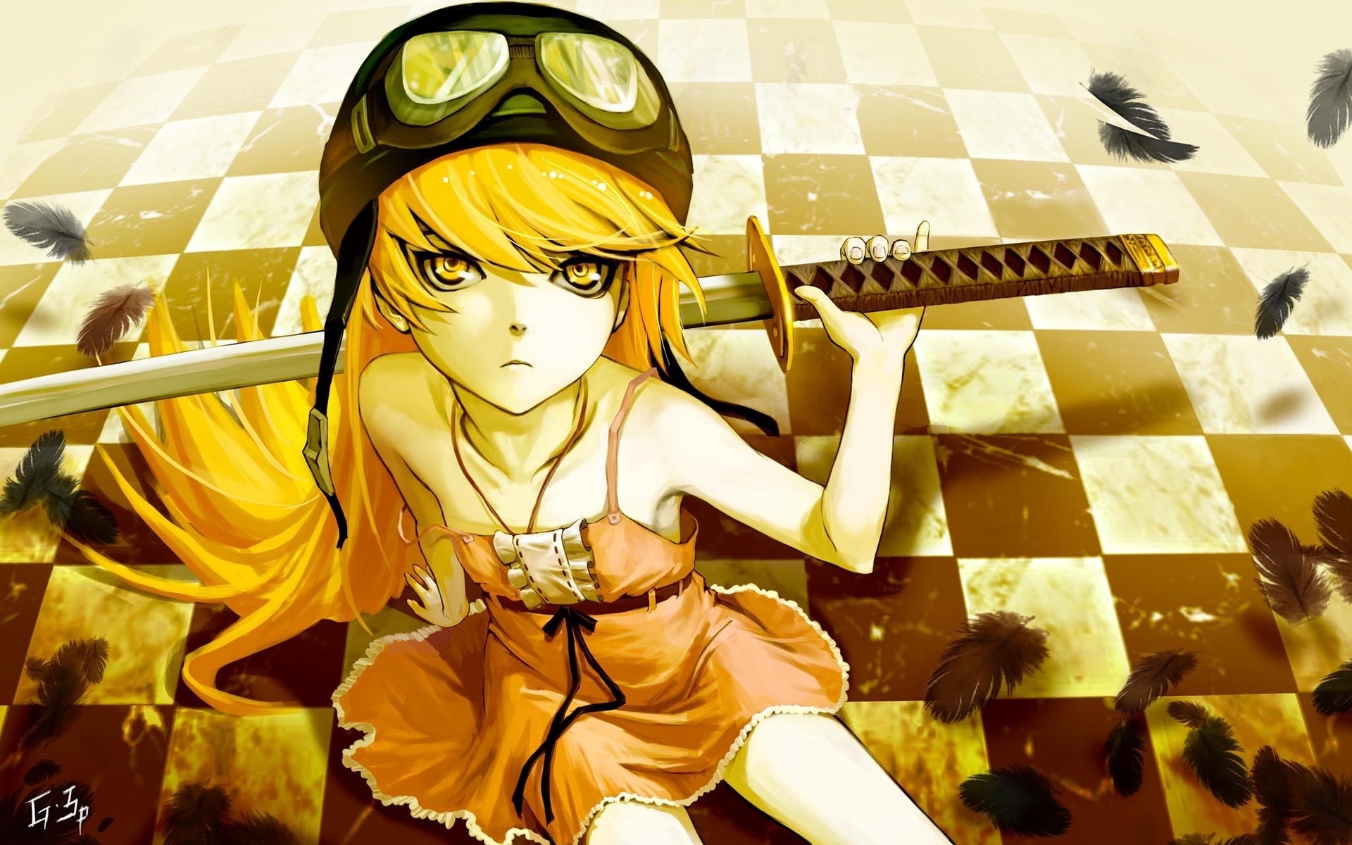 Shinobu Oshino - Bakemonogatari wallpaper download