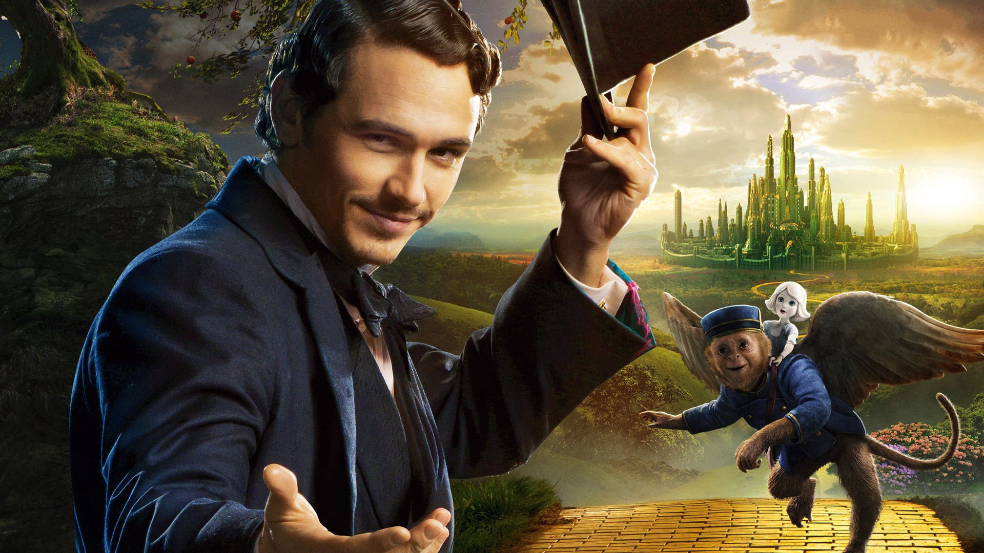 james franco in oz the great and powerful wallpaper download