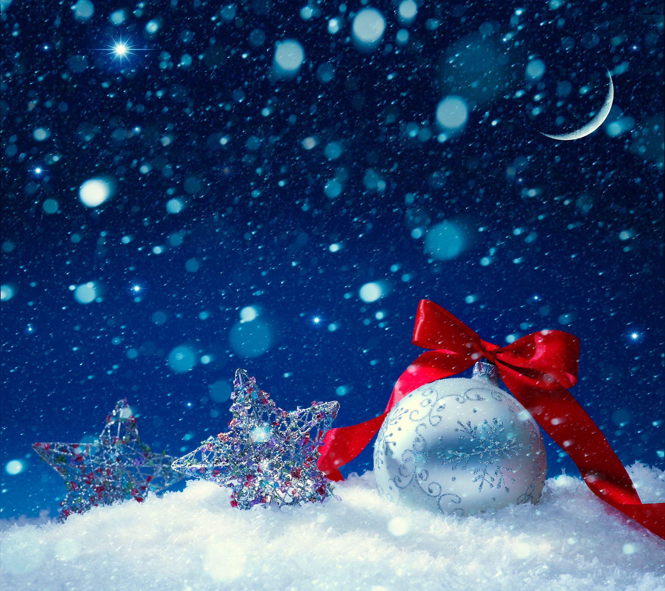 christmas night wallpaper download