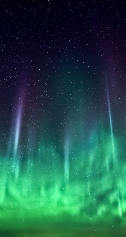 Polar lights iOS7 wallpaper download