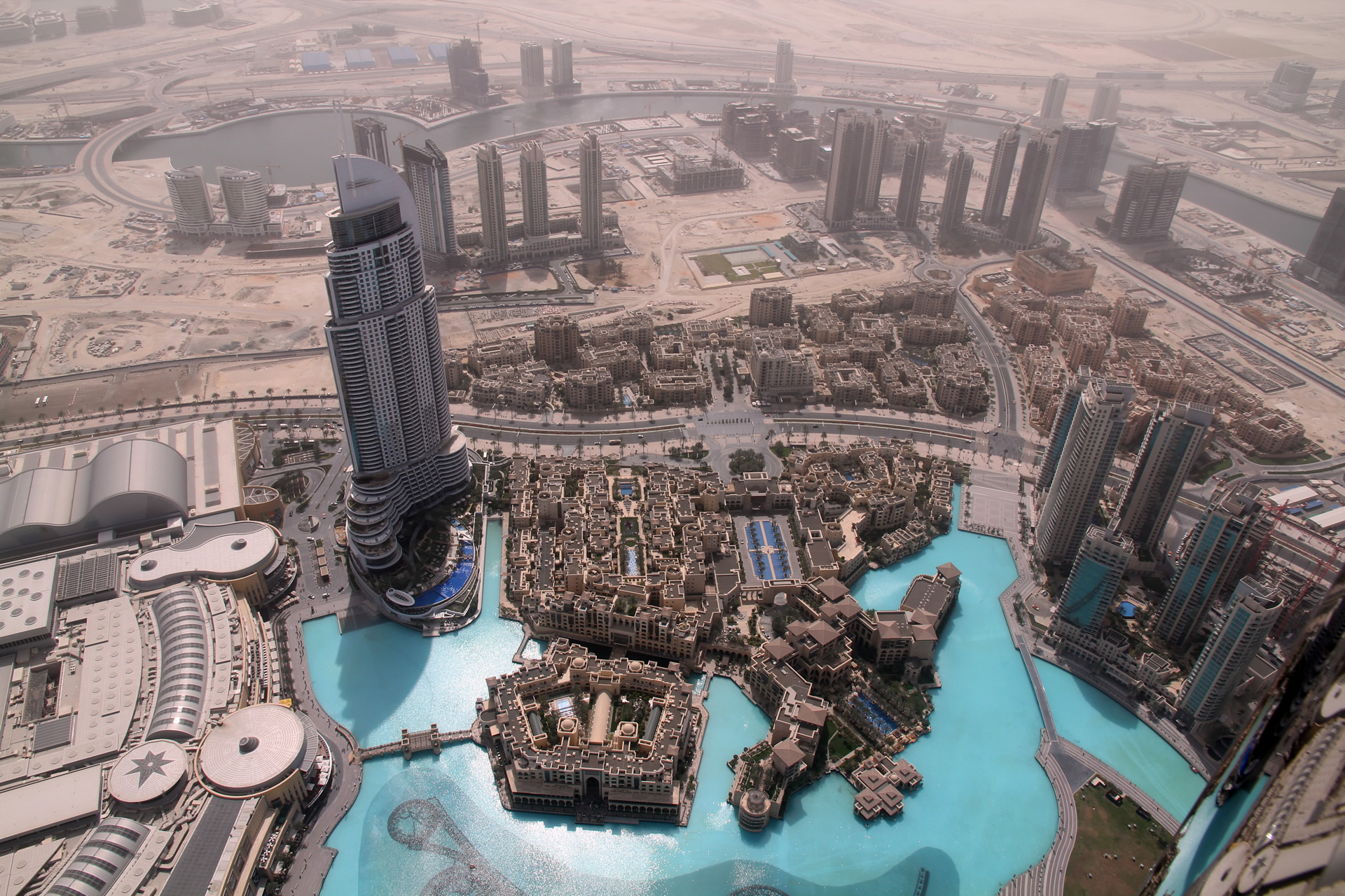 united arab emirates birds eye view wallpaper download