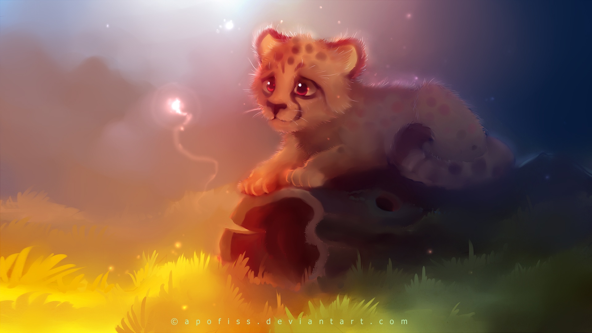 Cute cheetah wallpaper download