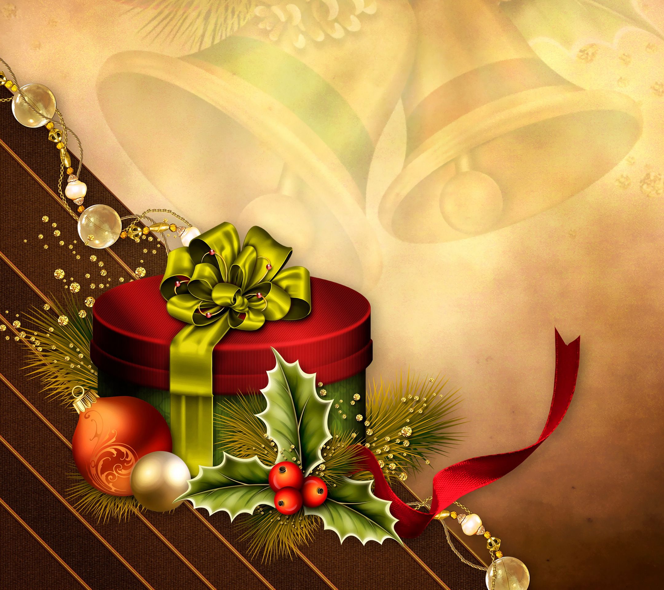 christmas decoration wallpaper download