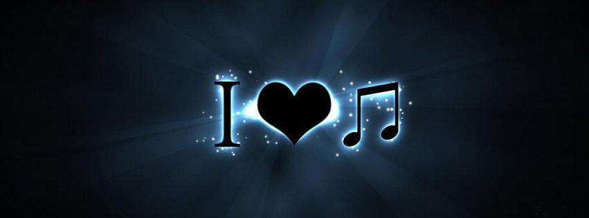 I like music Facebook Cover wallpaper download