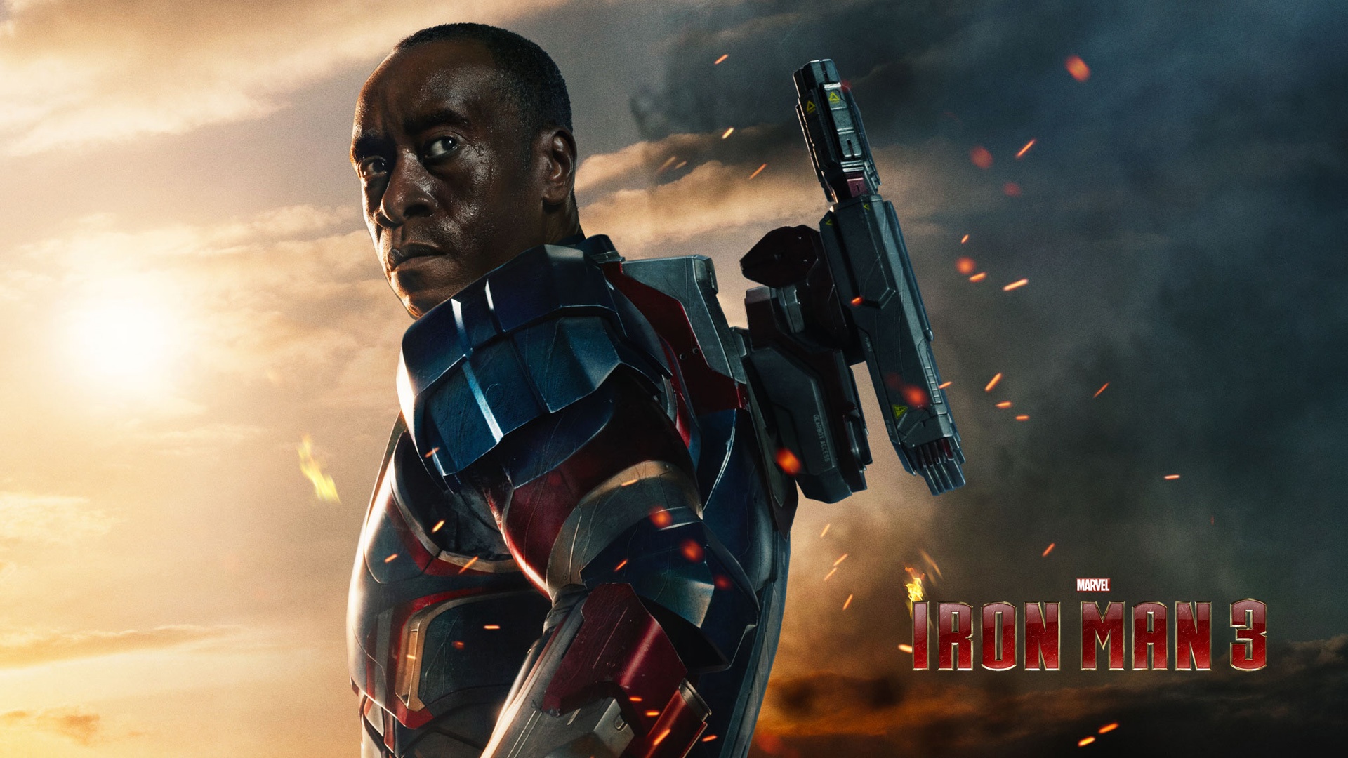 James Rhodes in Iron Man 3 wallpaper download